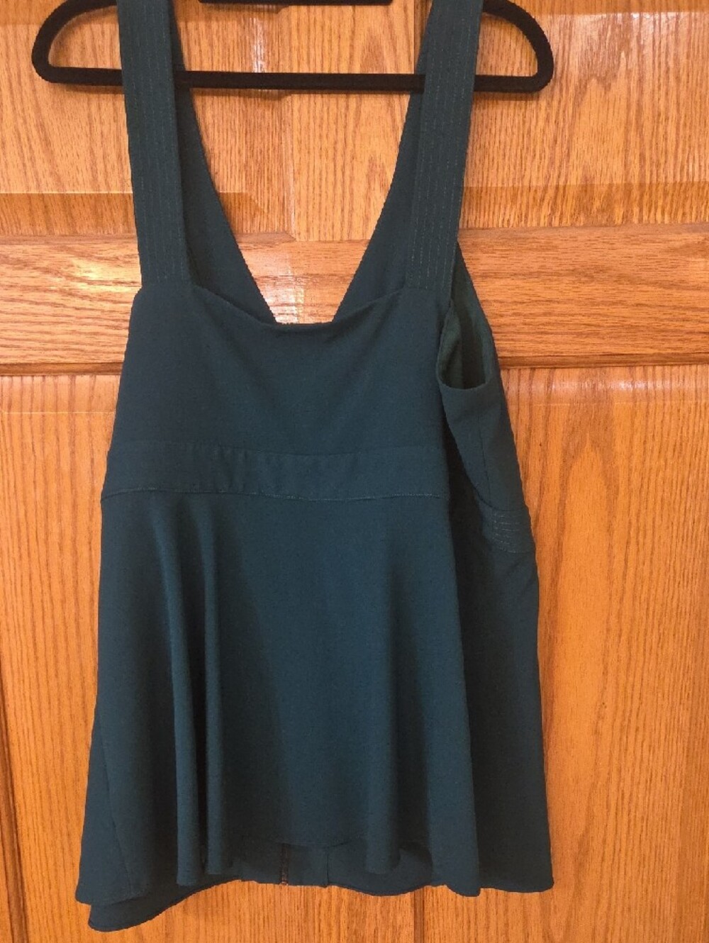 Torrid Botanical Green Zip-Front Tank - Picture 3 of 4